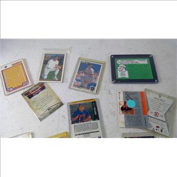 Topps, Upper Deck, And More NFL And MLB Trading Card Lot, 20+ Pieces