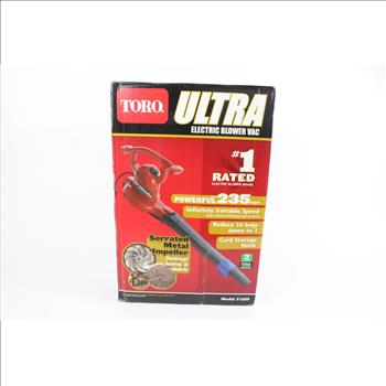 Toro 51609 3 In 1 Leaf Blower/mulcher/vaccuum