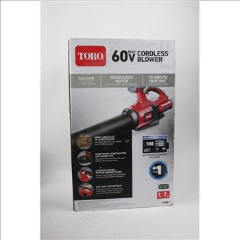 Toro, Blower Cordless 60V