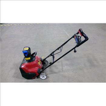 Toro Electric Snowblower