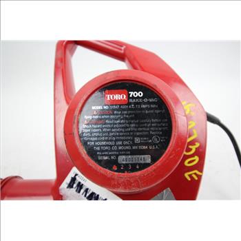 Toro Rake-O-Vac LEaf Vacuum