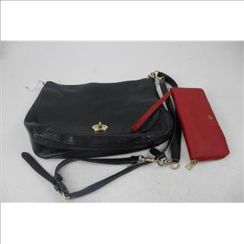 Tory Burch Bags And Wallet Lot, 3 Pieces
