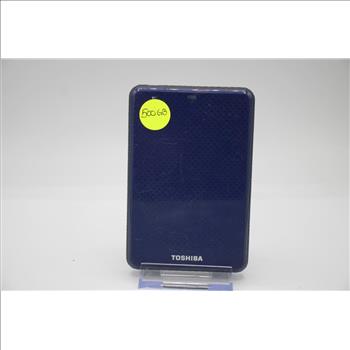 Toshiba External Hard Drive, 500GB