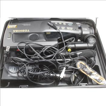 Toshiba Quick Access Video Movie Camera With Accessories