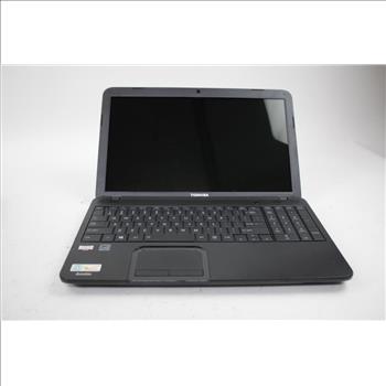 Toshiba Satellite Laptop, Black