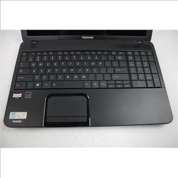 Toshiba Satellite Laptop, Black