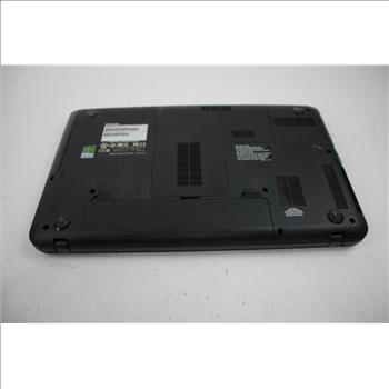 Toshiba Satellite Laptop, Black