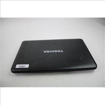 Toshiba Satellite Laptop, Black