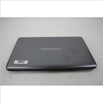 Toshiba Satellite Laptop, Gray