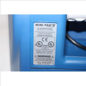 Tote With Mini Pak'R Air Cushion Machine