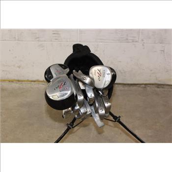 Tour Collection Golf Bag With Clubs, 23 Pieces