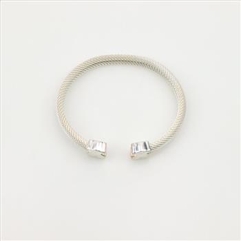 Tous Sterling Silver Teddy Bear Cuff Bracelet