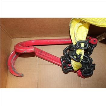 Tow Strap With Hooks