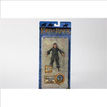 Toy Biz The Lord Of The Ring The Return Of The Ring Super Poseable Smeagol Stoor Fisherman, 81523