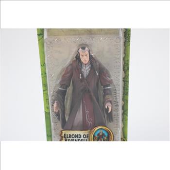 Toy Biz The Lord Of The Rings The Fellowship Of The Ring Elrond Of Rivendell Action Figure, 81436