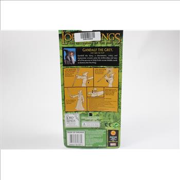 Toy Biz The Lord Of The Rings The Fellowship Of The Ring Gandalf The Grey Action Figure, 81388