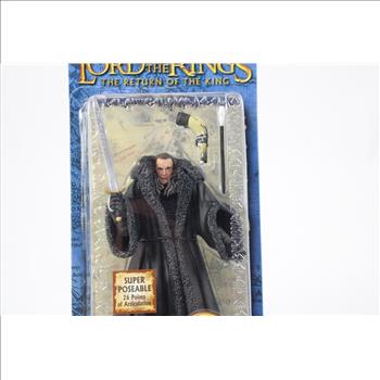 Toy Biz The Lord Of The Rings The Return Of The King Super Poseable Denethor Steward Of Gondor Action Figure, 81522