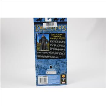 Toy Biz The Lord Of The Rings The Return Of The King Super Poseable Denethor Steward Of Gondor Action Figure, 81522