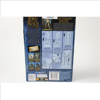Toy Biz The Lord Of The Rings The Return Of The King Super Poseable Gollum Action Figure, 81311
