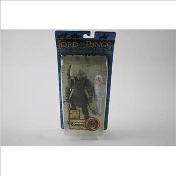 Toy Biz The Lord Of The Rings The Return Of The King Super Poseable Gorbag With Webbed Frodo Action Figure
