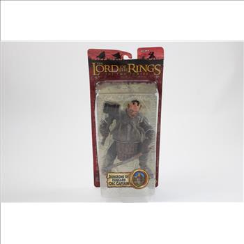 Toy Biz The Lord Of The Rings The Two Towers Dungeons Of Isengard Orc Captain Action Figure, 81498