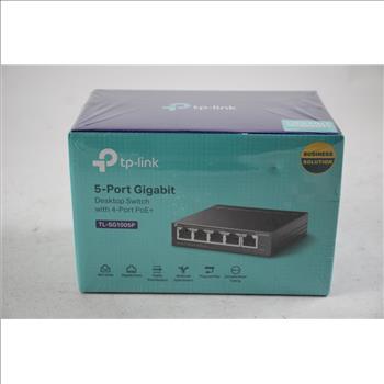 TP-Link 5-Port Gigabit Desktop Switch, TL-SG1005P