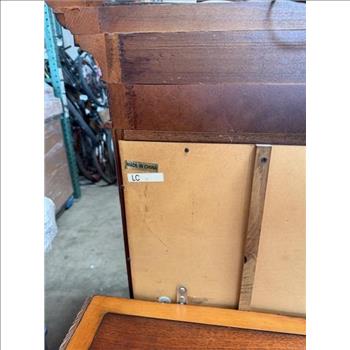 Traditonal Lighted China Cabinet, 2 Piece