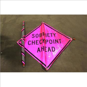 TrafFix-SIGN Sobriety Checkpoint Signs, 2 Pieces