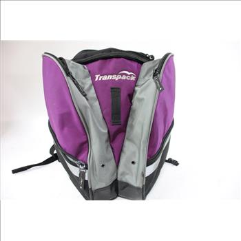 Transpack Backpack With Ski Boots And Clothing