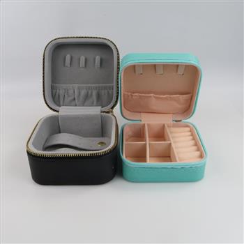Travel Jewelry Case, 2 Pieces
