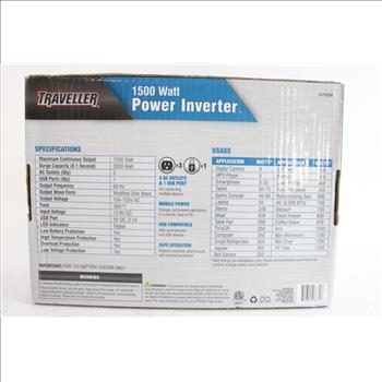 Traveller 1500 Watt Power Inverter