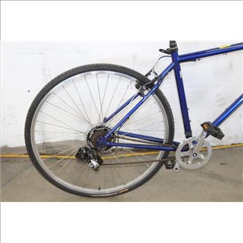 Trek Blue Hybrid Bike