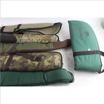 Trekker Soft Shell Rifle Case And More, 6 Pieces