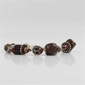 Tres Jolie Sterling Silver Accent Bracelet