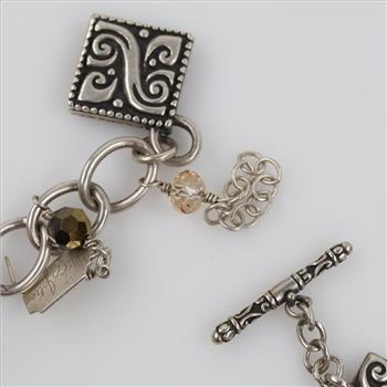 Tres Jolie Sterling Silver Accent Bracelet