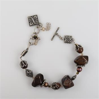 Tres Jolie Sterling Silver Accent Bracelet