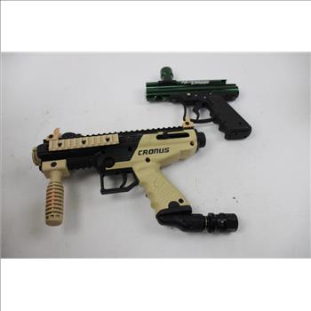 Triad, Tippmann Custom Pro, Cronus Paintball Guns, And Paintball Gun Parts, 10 Pieces