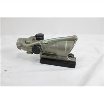 Trijicon Acog 4 X 32 Scope Dual Illuminated Chevron