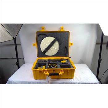 Trimble Site Postioning System 855 GPS In Yellow Case