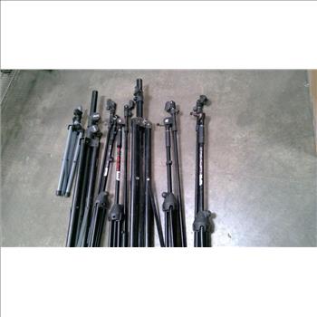 Tripods And Mic Stands Bulk Lot, 7 Pieces