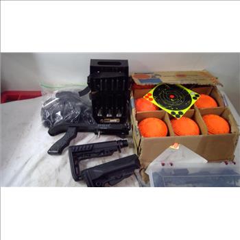 Trius Traps One Step Target Thrower, White Flyer Targets, And More, 14+ Pieces