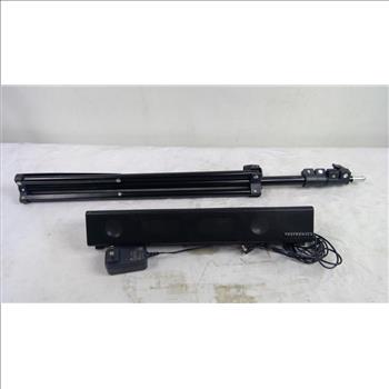 Trotronics Sound Bar, And Tripod