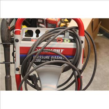 Troy-Bilt Pressure Washer With Hose