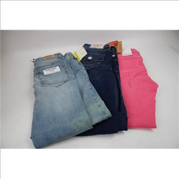 True Religion, AG Jeans, Velvet Heart, And More Women's Jeans, 5 Pieces