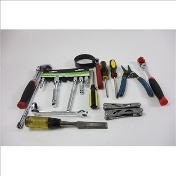 True Religion Backpack With Misc Tools