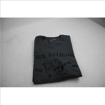 True Religion Logo Crew Neck Tee And Classic Logo Zip-Up Hoodie Large - XL 2 Pieces