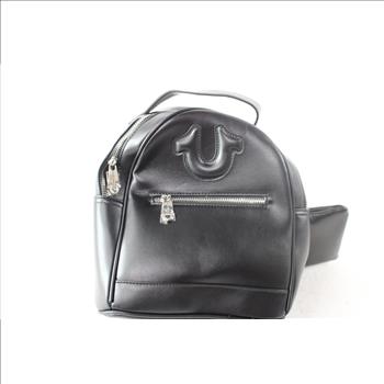 True Religion Women's Mini Backpackand Coin Purse Set, Black, TNFB0007