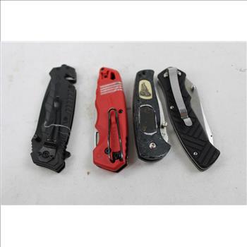 True, Spyderco, And Other Knives, 14 Pieces