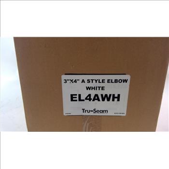 Tru-Seam 3''x4'' A Style Elbow, 20 Pieces