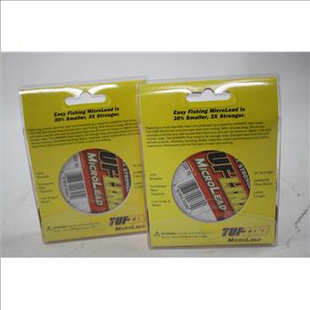 Tuf-Line MicroLead Fishing Line 15lb/100yds, 27lb/100yds, 2 Pieces